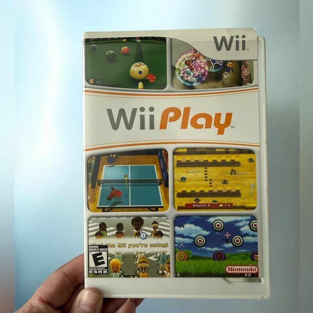 Wii Play Wii Game In Case And Original Paperwork 9 Games
Nintendo